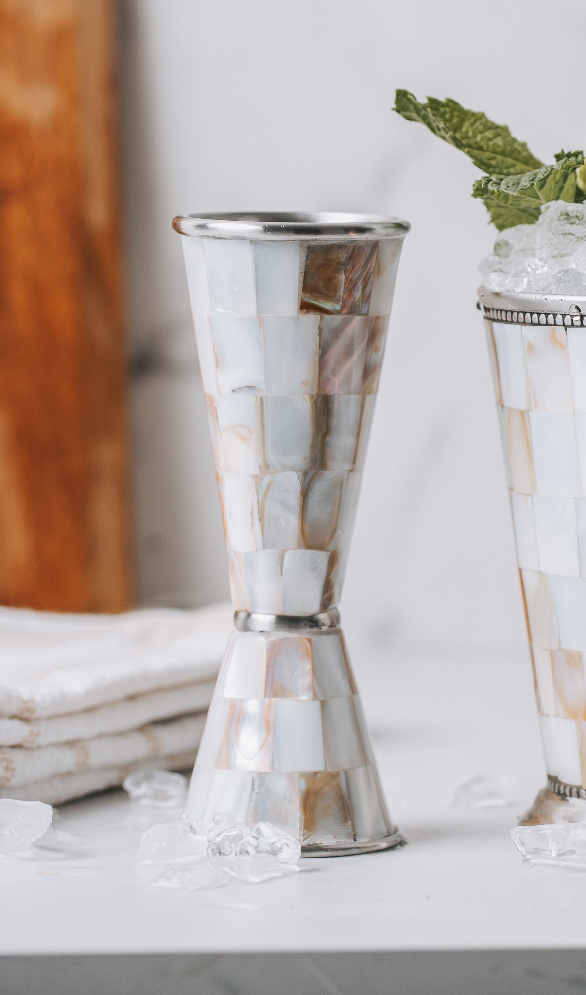Mother of Pearl Collection | Japanese-Style Jigger