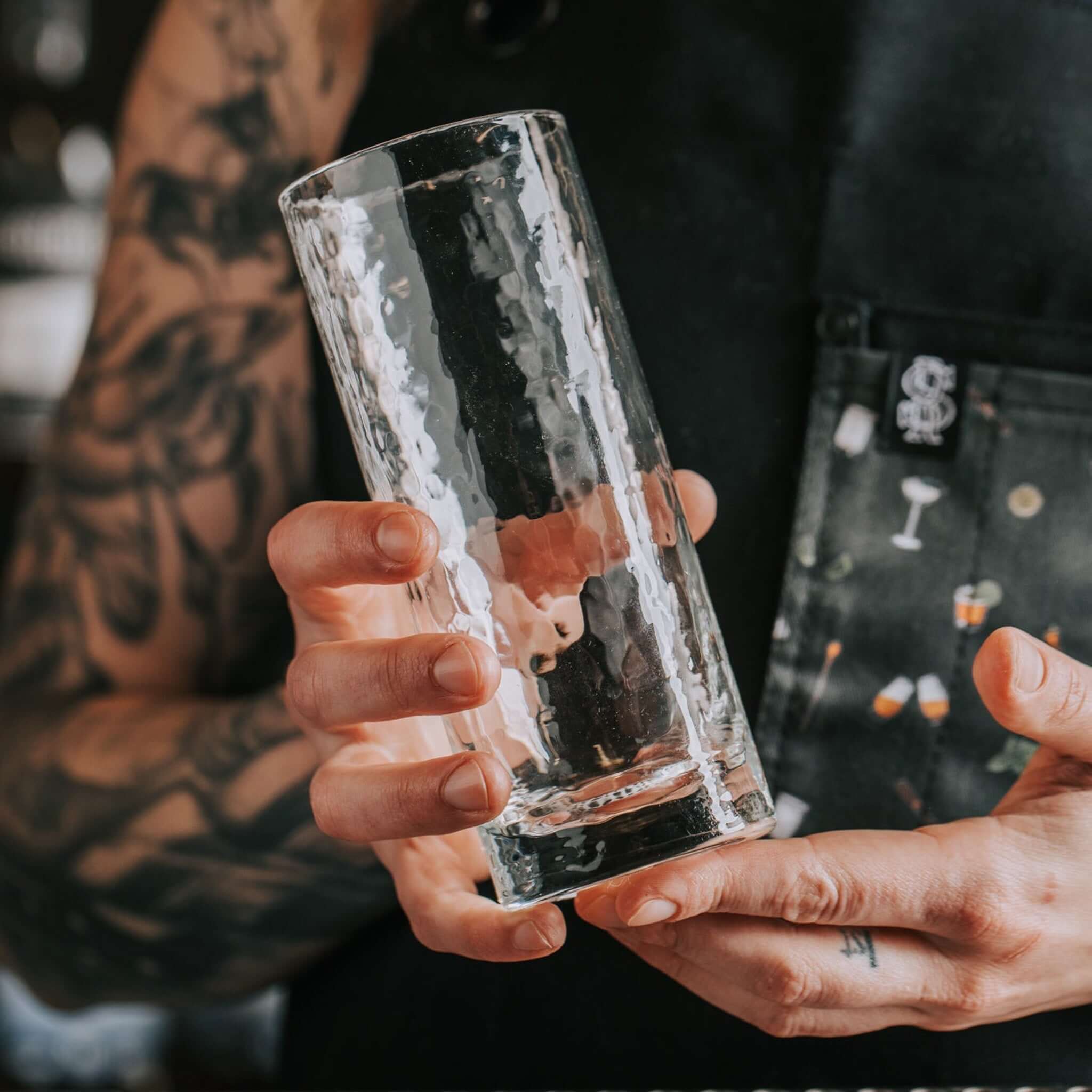 Hand-Blown Highballs | Set of 2 | Made in USA